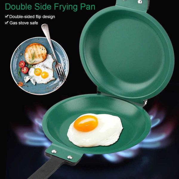 Pancake Steak Pan Double Side Non-stick Ceramic Coating Flip Frying Maker Household Kitchen Cookware Home Pans 
Pancake Steak Pan Double Side Non-stick Ceramic Coating Flip Frying Maker Household Kitchen Cookware Home Pans
