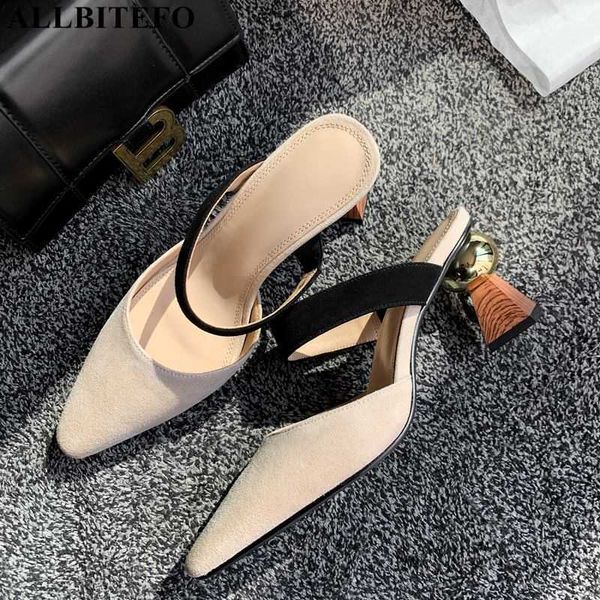allbitefo special heel genuine leather high heels summer women slippers women high heel shoes wedding women shoes 210611, Black
allbitefo special heel genuine leather high heels summer women slippers women high heel shoes wedding women shoes 210611, Black