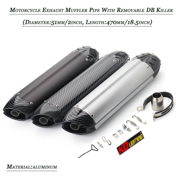 exhaust tip pipe with removable db killer escape silp on for 38-51mm motorcycle vent muffler tubes aluminum system
exhaust tip pipe with removable db killer escape silp on for 38-51mm motorcycle vent muffler tubes aluminum system