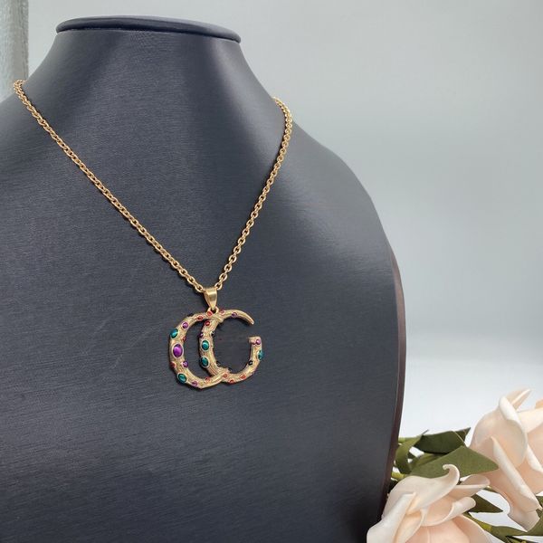 european and american retro colored diamond letter brooch brass material simple personality necklace accessories female fast delivery, Gray
european and american retro colored diamond letter brooch brass material simple personality necklace accessories female fast delivery, Gray