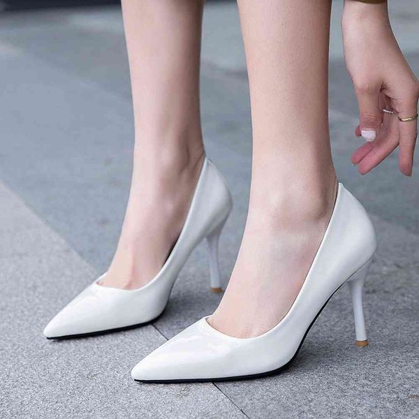 sandals lady casual office high heels shoes pointed toe solid women classic design pumps, Black
sandals lady casual office high heels shoes pointed toe solid women classic design pumps, Black
