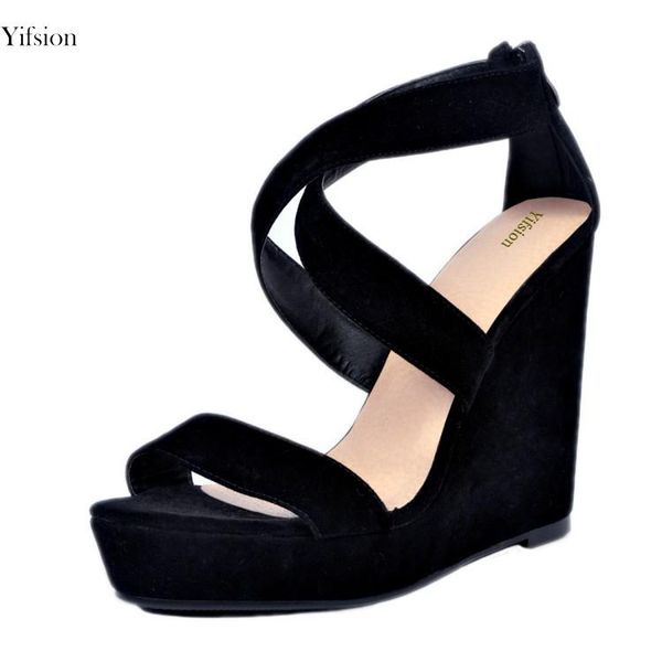 olomm women gladiator sandals wedges high heels fashion open toe black office shoes us plus size 4-15
olomm women gladiator sandals wedges high heels fashion open toe black office shoes us plus size 4-15