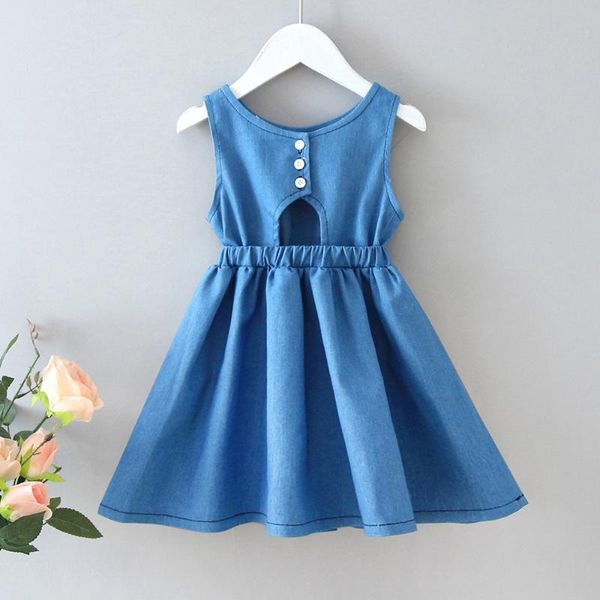 fashion denim girls dress 2021 summer backless kids dresses for sleeveless a-line toddler children princess costume girl's, Red;yellow
fashion denim girls dress 2021 summer backless kids dresses for sleeveless a-line toddler children princess costume girl's, Red;yellow