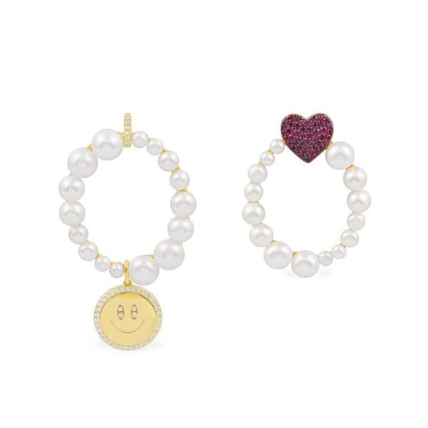 dangle & chandelier sljely fashion s925 sterling silver yellow asymmetric circle pearl earrings with heart and happy face women party brand
dangle & chandelier sljely fashion s925 sterling silver yellow asymmetric circle pearl earrings with heart and happy face women party brand