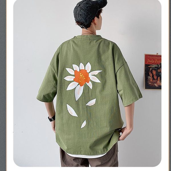 men's t-shirts spring and summer cotton short-sleeved student hong kong style t-shirt trendy fashion large size loose japanese shirt ma, White;black
men's t-shirts spring and summer cotton short-sleeved student hong kong style t-shirt trendy fashion large size loose japanese shirt ma, White;black