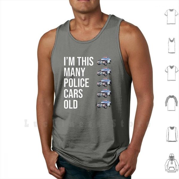 im this many police cars old 5 year tank vest 100% cotton officer policeman policemen policewoman, White;black
im this many police cars old 5 year tank vest 100% cotton officer policeman policemen policewoman, White;black