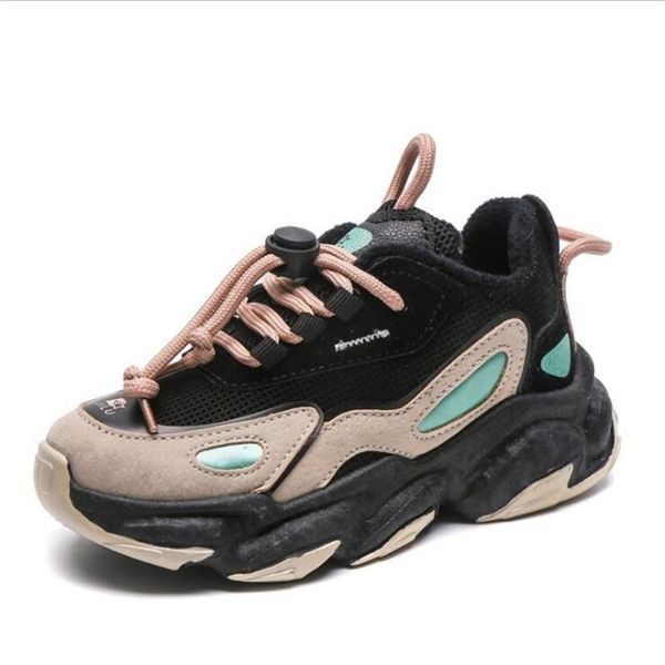 sneakers kids warm winter children short plush boys girls casual shoes fashion colorblock trend comfortable non-slip sports shoe 210329, Black
sneakers kids warm winter children short plush boys girls casual shoes fashion colorblock trend comfortable non-slip sports shoe 210329, Black