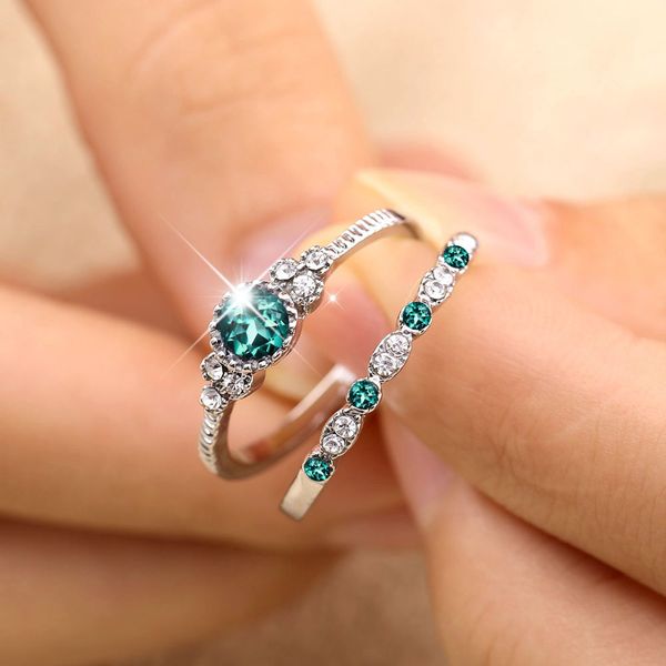 vienkim oval green crystals wedding rings for women micro paved aaa zircon engagement ring female jewelry anel bague femme, Slivery;golden
vienkim oval green crystals wedding rings for women micro paved aaa zircon engagement ring female jewelry anel bague femme, Slivery;golden