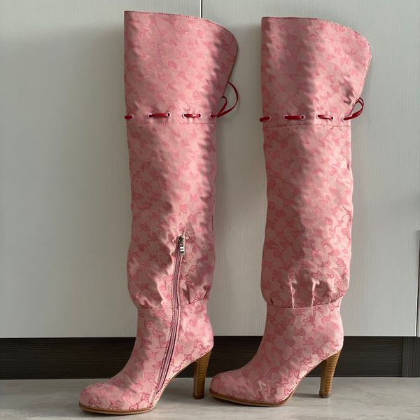 over the knee boots canvas winter women shoes zipper elastic boot letter fashion booties thick heels woman high-heeled shoe l1918425, Black
over the knee boots canvas winter women shoes zipper elastic boot letter fashion booties thick heels woman high-heeled shoe l1918425, Black