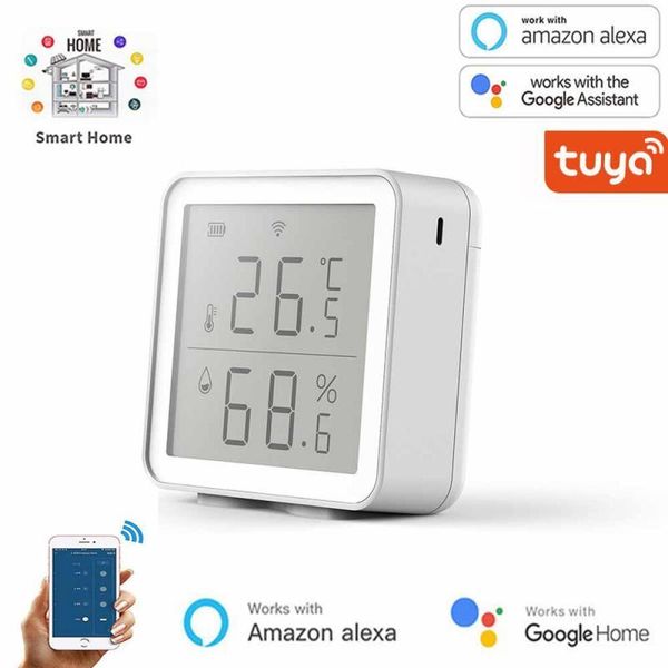 smart home control est wifi intelligent temperature humidity sensor controller wireless detector hygrometer thermometer with lcd
smart home control est wifi intelligent temperature humidity sensor controller wireless detector hygrometer thermometer with lcd