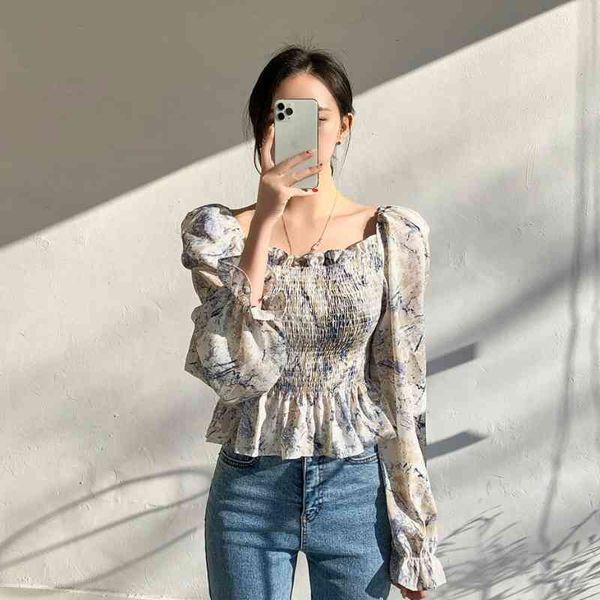 women's knits & tees collarbone word shoulder waist chiffon shirt female design sense niche short long sleeve french gentle floral, White
women's knits & tees collarbone word shoulder waist chiffon shirt female design sense niche short long sleeve french gentle floral, White