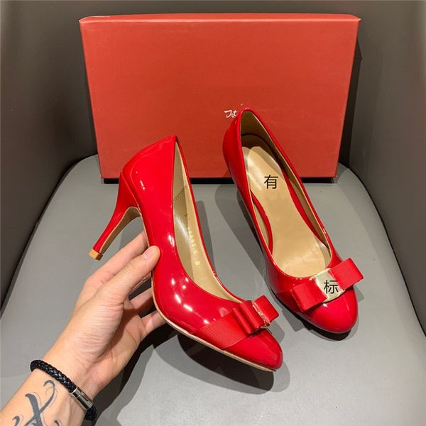 luxury dress shoes sf women's high red single patent leather thick and thin heels middle heel butterfly wedding sho rv shallow flat sho, Black
luxury dress shoes sf women's high red single patent leather thick and thin heels middle heel butterfly wedding sho rv shallow flat sho, Black