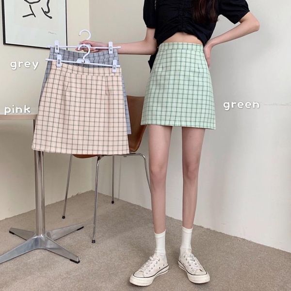 skirts summer 2021 bag hip skirt high waist short slim plaid all-match half-length a-line, Black
skirts summer 2021 bag hip skirt high waist short slim plaid all-match half-length a-line, Black