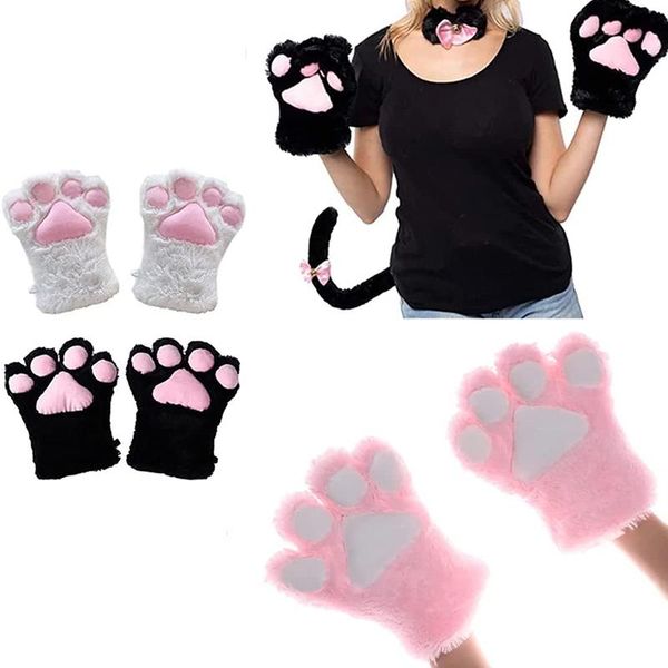 neck ties women bear plush cat claw gloves winter faux fur cute kitten fingerless mittens christmas halloween for womens girls, Blue;purple
neck ties women bear plush cat claw gloves winter faux fur cute kitten fingerless mittens christmas halloween for womens girls, Blue;purple