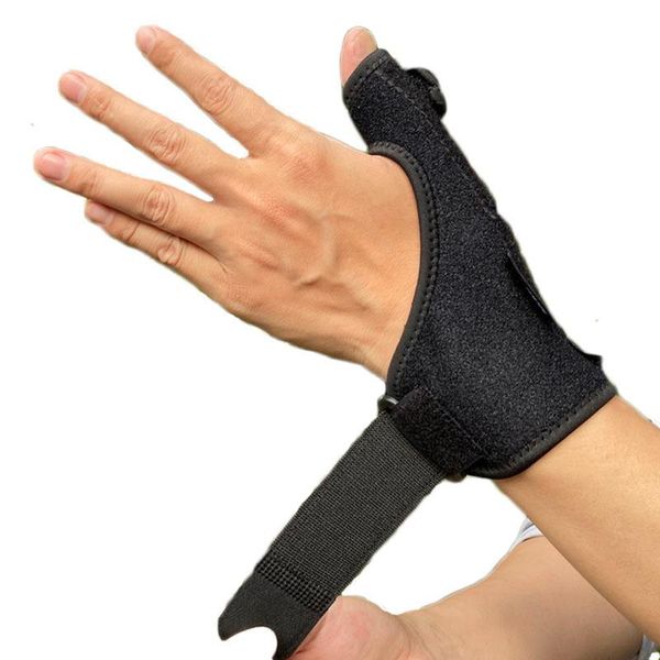 1pcs adjustable wrist protector thumbs support with removable splint sport sprain recovery finger brace wrap strap band, Black;red
1pcs adjustable wrist protector thumbs support with removable splint sport sprain recovery finger brace wrap strap band, Black;red