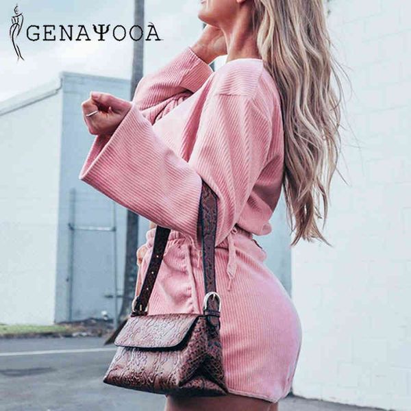 genayooa flare sleeve and shorts pink o neck two piece set matching sets streetwear 2 women tracksuit autumn 210417, White
genayooa flare sleeve and shorts pink o neck two piece set matching sets streetwear 2 women tracksuit autumn 210417, White