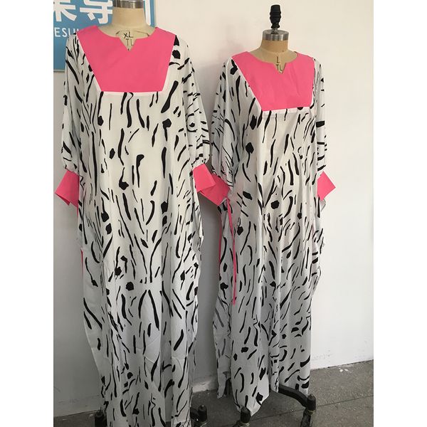 2021african stripe print white long dresses women oversized batwing sleeve color block plus size ladies casual maxi dress autumn, Black;gray
2021african stripe print white long dresses women oversized batwing sleeve color block plus size ladies casual maxi dress autumn, Black;gray