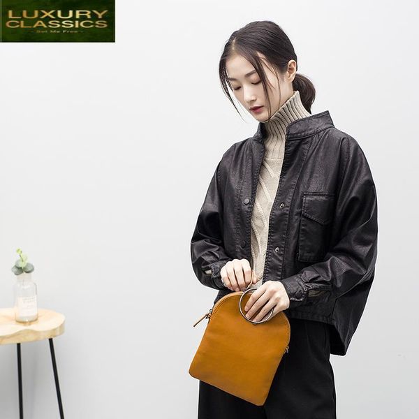 women's leather & faux jacket 2021 pu women autumn coat plus size casual jackets black coats ladies spring chaqueta mujer lwl854
women's leather & faux jacket 2021 pu women autumn coat plus size casual jackets black coats ladies spring chaqueta mujer lwl854
