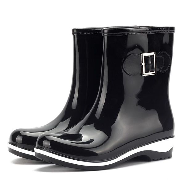boots women's rain woman waterproof rubber shoes women low heels ankle ladies non-slip outdoor casual water, Black
boots women's rain woman waterproof rubber shoes women low heels ankle ladies non-slip outdoor casual water, Black