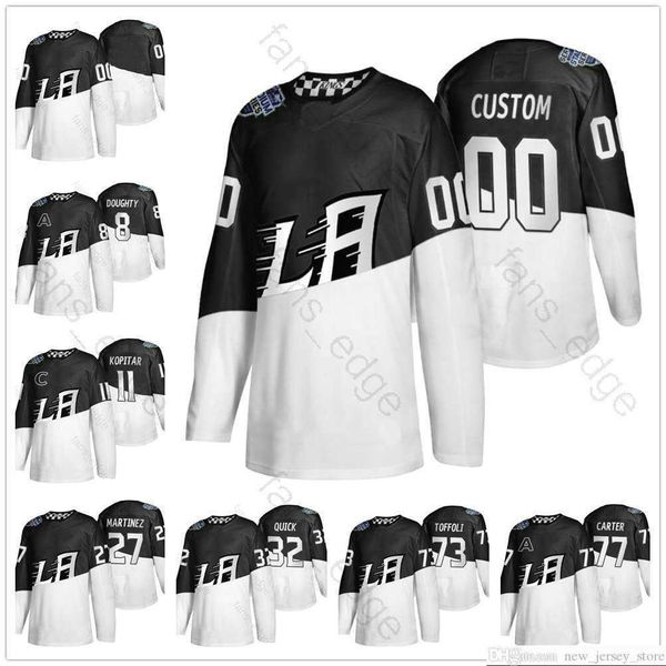 custom 2020 stadium series los angeles kings hockey jerseys 77 jeff carter 73 tyler toffoli 27 alec martinez ilya kovalchuk 13 kyle clifford, Black
custom 2020 stadium series los angeles kings hockey jerseys 77 jeff carter 73 tyler toffoli 27 alec martinez ilya kovalchuk 13 kyle clifford, Black