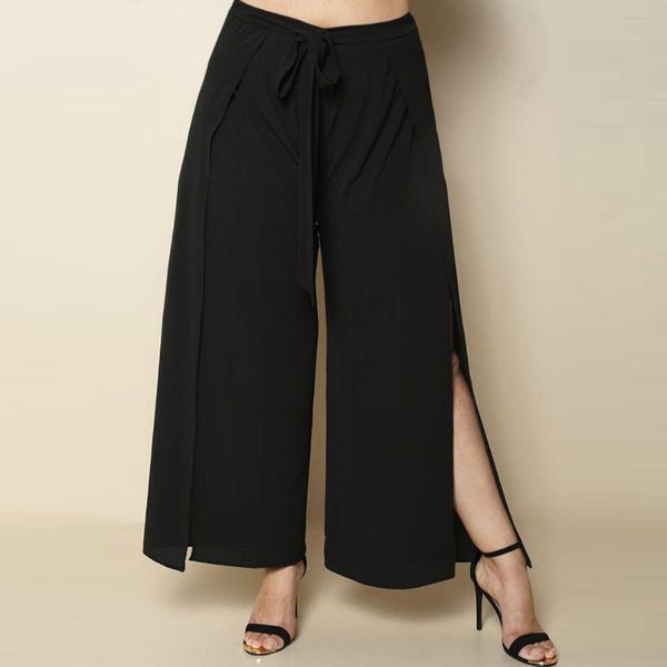 plus size pants fridayin autumn women simple solid color loose bottoms lady fashion knitted laces comfortable split wide-leg, Black
plus size pants fridayin autumn women simple solid color loose bottoms lady fashion knitted laces comfortable split wide-leg, Black