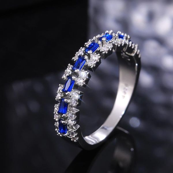 wedding rings luxury cz ring micro paved square cubic zirconia promise love for women engagement jewelry, Slivery;golden
wedding rings luxury cz ring micro paved square cubic zirconia promise love for women engagement jewelry, Slivery;golden