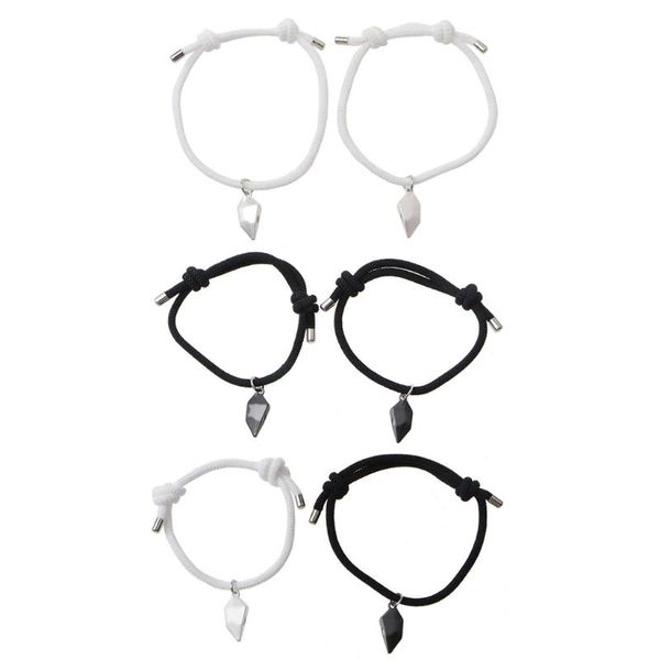 charm bracelets attractive handmade heart shape couple magnet bracelet women lover's female male paired friendship jewelry, Golden;silver
charm bracelets attractive handmade heart shape couple magnet bracelet women lover's female male paired friendship jewelry, Golden;silver
