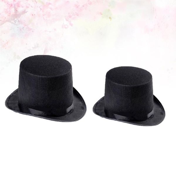 party hats 2pcs at felt creative hat ornaments favors dress props (1 + 1 children's hat, black)
party hats 2pcs at felt creative hat ornaments favors dress props (1 + 1 children's hat, black)