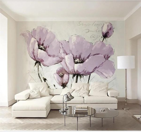 large custom home decoration wallpaper mural beautiful purple flowers nordic tv background wall wallpapers
large custom home decoration wallpaper mural beautiful purple flowers nordic tv background wall wallpapers