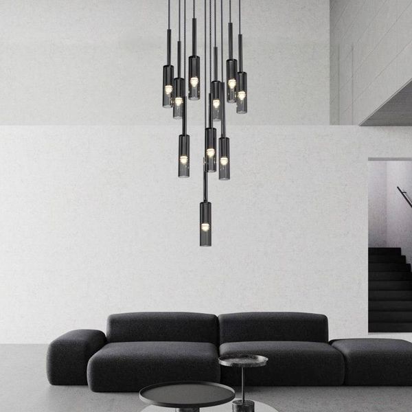 pendant lamps all-copper staircase long chandelier post-modern large apartment villa rotating duplex stairwell
pendant lamps all-copper staircase long chandelier post-modern large apartment villa rotating duplex stairwell