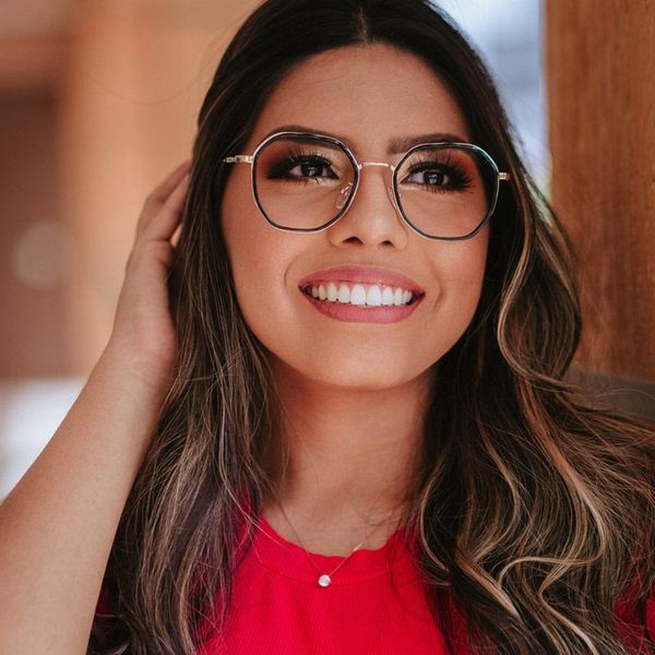 fashion sunglasses frames delicate tr90 gold frame clear glasses women men blu-ray computer gaming reading myopia, Black
fashion sunglasses frames delicate tr90 gold frame clear glasses women men blu-ray computer gaming reading myopia, Black