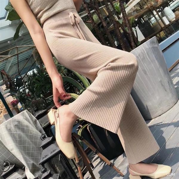women's pants & capris woolen knitted wide-leg autumn and winter high-waist straight-leg trousers loose wild casual women, Black;white
women's pants & capris woolen knitted wide-leg autumn and winter high-waist straight-leg trousers loose wild casual women, Black;white