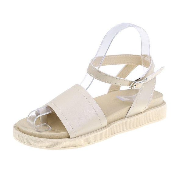 sandals pure color summer women's casual simple fashion all-match set-toe flat-bottomed elegant 2021, Black 
sandals pure color summer women's casual simple fashion all-match set-toe flat-bottomed elegant 2021, Black