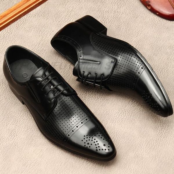 dress shoes summer fashion men oxford leather genuine italian hollow out lace up formal wedding black khaki business ps9m
dress shoes summer fashion men oxford leather genuine italian hollow out lace up formal wedding black khaki business ps9m