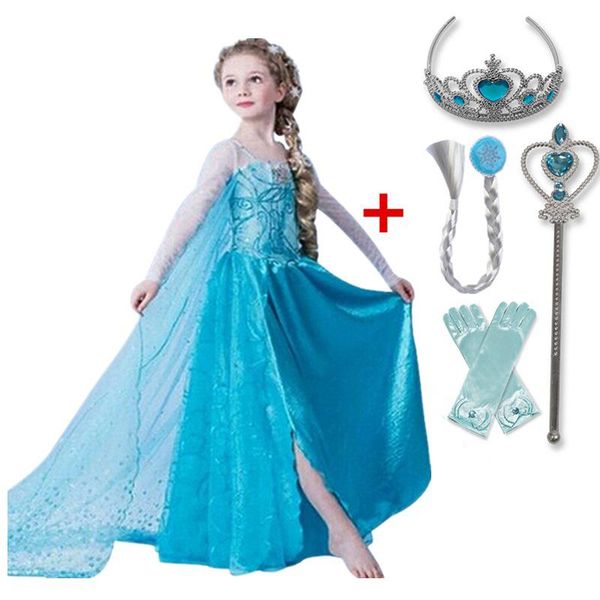 girl's dresses halloween cosplay dress for girls princess snow queen costume christmas children up robe fille, Red;yellow
girl's dresses halloween cosplay dress for girls princess snow queen costume christmas children up robe fille, Red;yellow