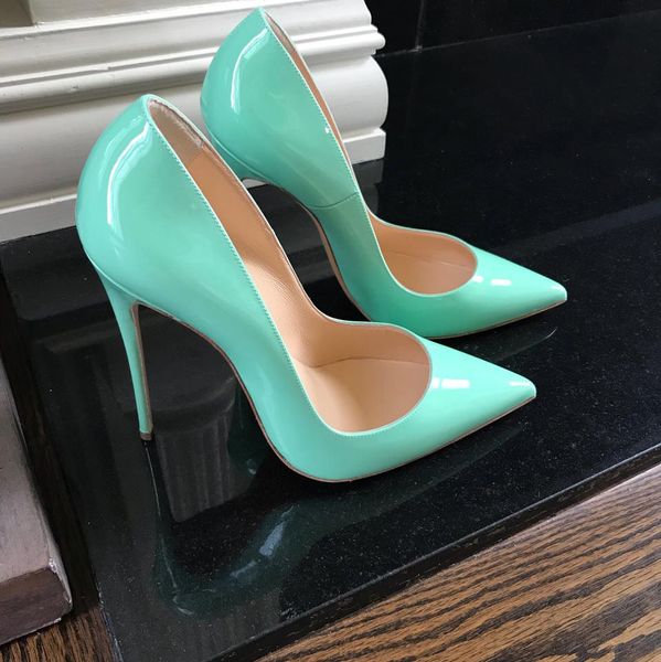 2021 real p genuine leather lady green patent leather point toe lady high heel shoes pump ladies heels wedding 1, Black
2021 real p genuine leather lady green patent leather point toe lady high heel shoes pump ladies heels wedding 1, Black