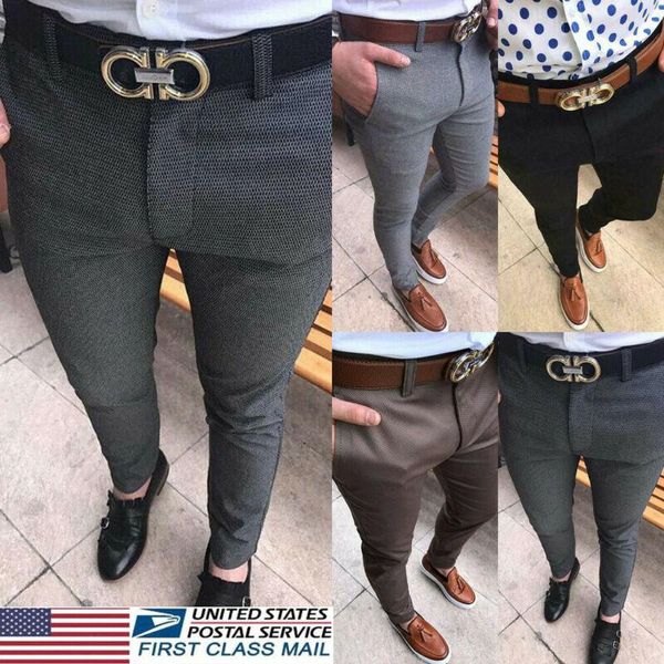 men's pants fashion men dress summer formal slim fit suit plaid business casual plus size wedding suits trousers, Black
men's pants fashion men dress summer formal slim fit suit plaid business casual plus size wedding suits trousers, Black