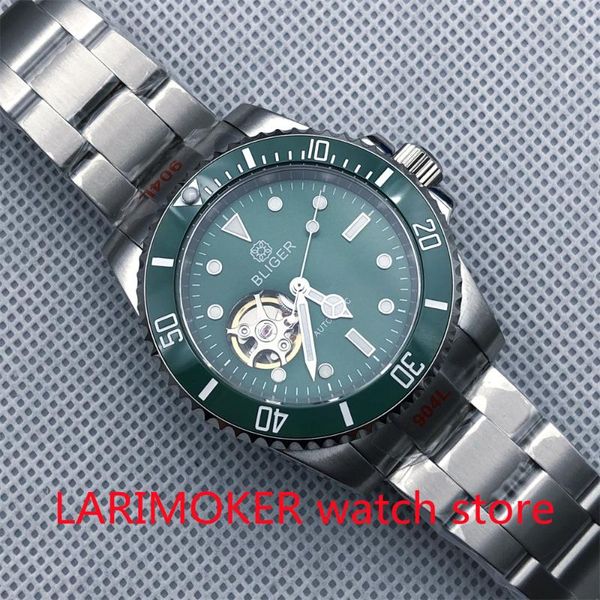 wristwatches 40mm nh38 mechanical movement men's sapphire glass green blue dial stainless steel strap, Slivery;brown
wristwatches 40mm nh38 mechanical movement men's sapphire glass green blue dial stainless steel strap, Slivery;brown