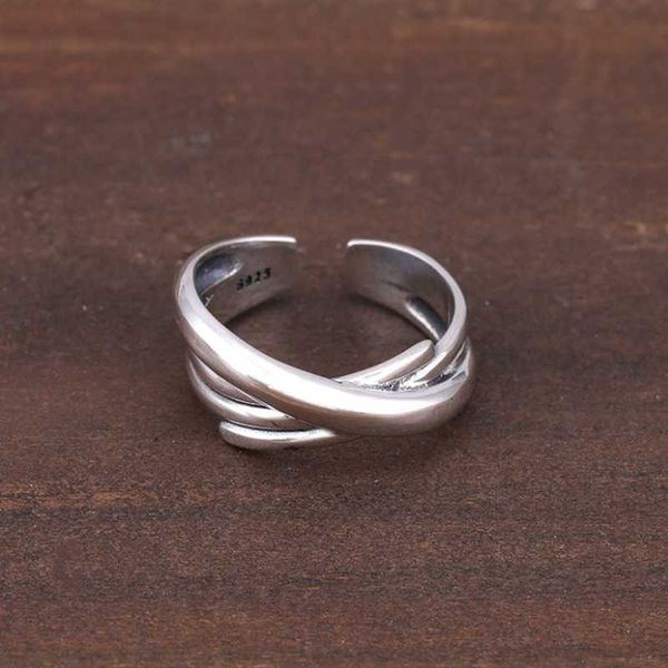 cluster rings real s925 sterling silver fashion ins cool and cold wind multi opening winding personality fresh ring commemorative gift, Golden;silver
cluster rings real s925 sterling silver fashion ins cool and cold wind multi opening winding personality fresh ring commemorative gift, Golden;silver