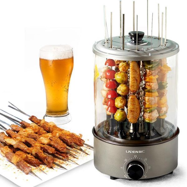 220v electric bbq kebab grill machine automatic rotating barbecue smokeless oven rotisserie roast domestic lamb bread makers
220v electric bbq kebab grill machine automatic rotating barbecue smokeless oven rotisserie roast domestic lamb bread makers