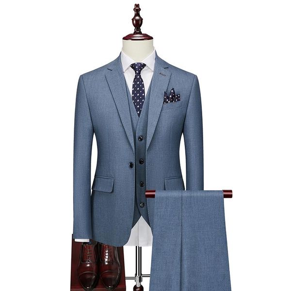 men's suits & blazers (jacket+vest+pants) mens slim classic formal office business 3 piece sets male casual wedding groom blazer terno, White;black
men's suits & blazers (jacket+vest+pants) mens slim classic formal office business 3 piece sets male casual wedding groom blazer terno, White;black