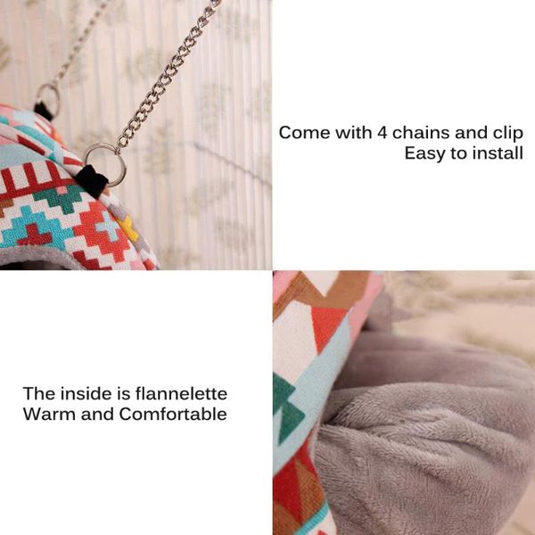 fashion plush bird cage parrot nest hammock to keep warm winter bed hamster house toy cages
fashion plush bird cage parrot nest hammock to keep warm winter bed hamster house toy cages