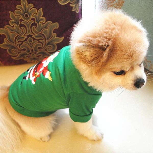 dog apparel spring and autumn leisure style pet clothing comfortable fashion cute printed santa cotton t-shirt bichon small
dog apparel spring and autumn leisure style pet clothing comfortable fashion cute printed santa cotton t-shirt bichon small