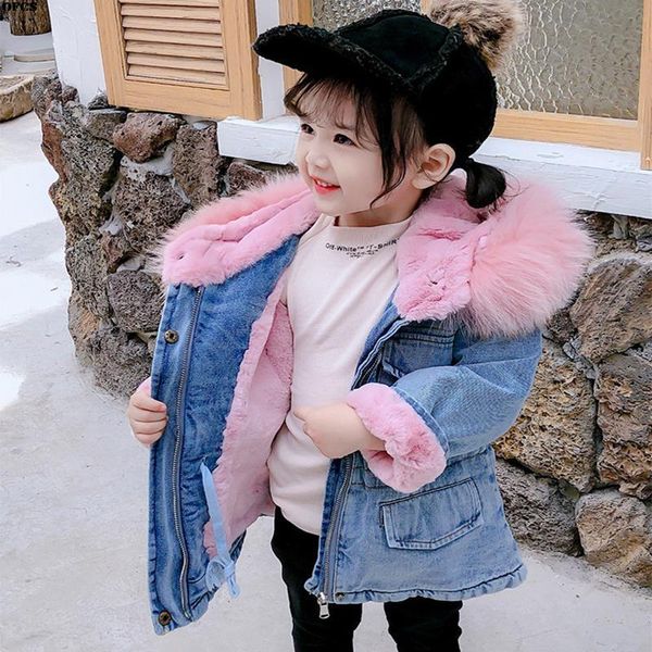 jackets children outerwear winter kids long girl thick jacket cowboy denim hooded coats warm overcoat girls clothes, Blue;gray
jackets children outerwear winter kids long girl thick jacket cowboy denim hooded coats warm overcoat girls clothes, Blue;gray