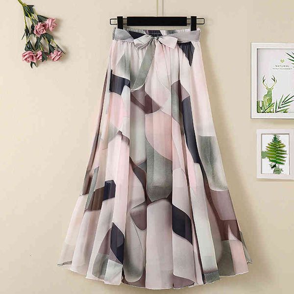 casual dresses shintimes chiffon bohemian skirt women s fashion elastic waist woman s high pleated summer 12 colors lh9z, Black;gray 
casual dresses shintimes chiffon bohemian skirt women s fashion elastic waist woman s high pleated summer 12 colors lh9z, Black;gray