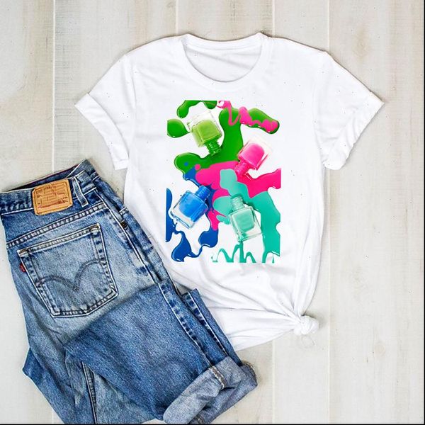 women womens t shirts printed 3d casual color lady fashion cute tee female ladies clothes graphic shirt clothing, White
women womens t shirts printed 3d casual color lady fashion cute tee female ladies clothes graphic shirt clothing, White