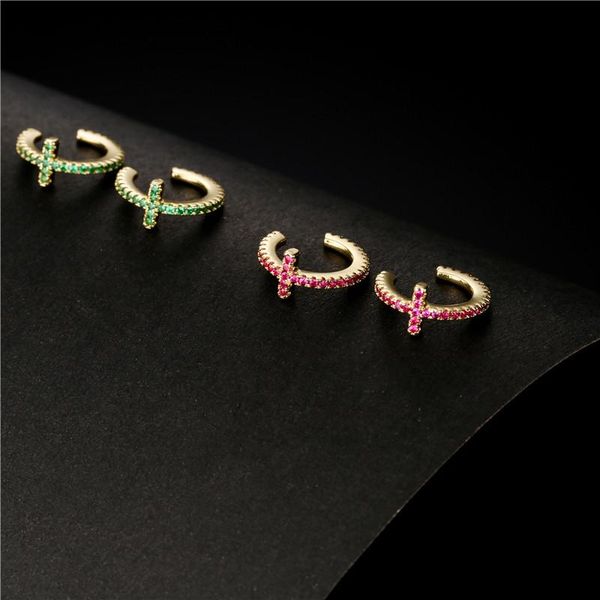 stud fashion inlaid green zircon dainty cross clip on earrings for women no piercing fake cartilage earring jewelry 2021, Golden;silver
stud fashion inlaid green zircon dainty cross clip on earrings for women no piercing fake cartilage earring jewelry 2021, Golden;silver