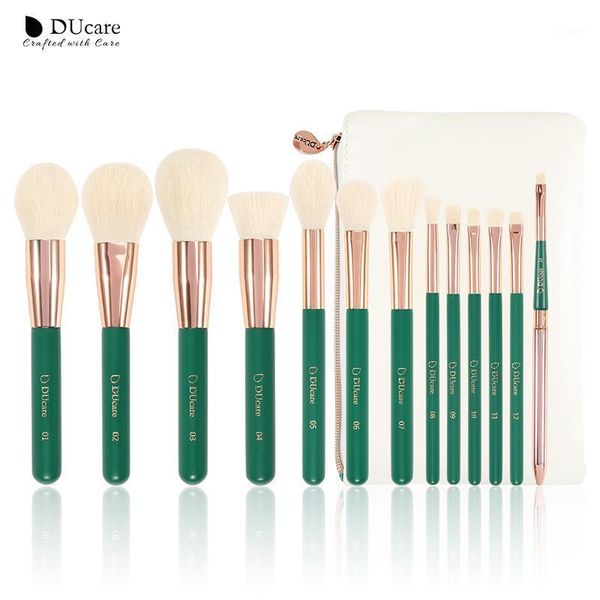ducare green makeup brush set 13pcs brushes with case blending face powder eyeshadow make up bag1
ducare green makeup brush set 13pcs brushes with case blending face powder eyeshadow make up bag1