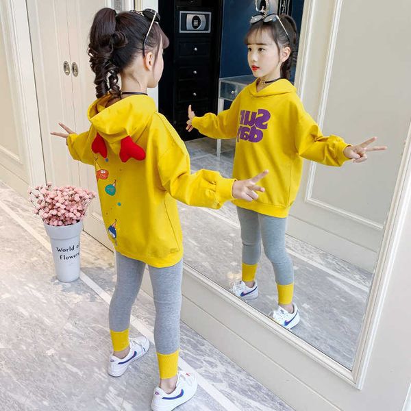 girls clothing suit 2021 spring autumn new sports korean fashion hoodie+leggings children's two piece outfits christmas clothes p0831, White
girls clothing suit 2021 spring autumn new sports korean fashion hoodie+leggings children's two piece outfits christmas clothes p0831, White