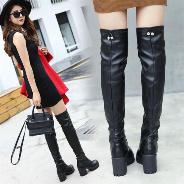 boots 2021 black shoes woman long thigh high heels botines mujer bota feminina booties women
boots 2021 black shoes woman long thigh high heels botines mujer bota feminina booties women